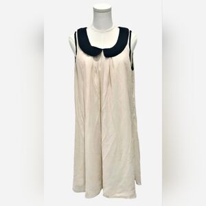 A'Reve Elegant Cream and Black Dress